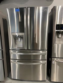 Kenmore 4-Door Stainless Steel Fridge
