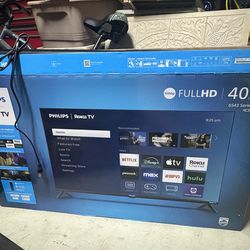 TV 40 inch Phillips flat screen