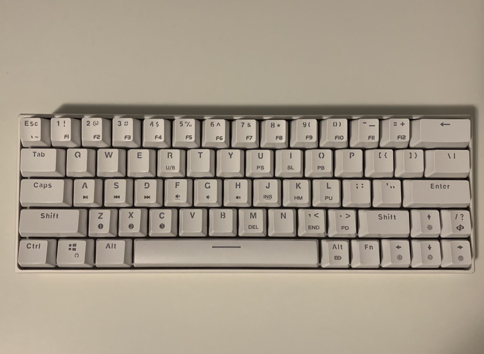 DK63 - 60% Wireless Mechanical Gaming Keyboard/ brown switches