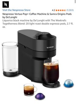 Nespresso vertuo machine