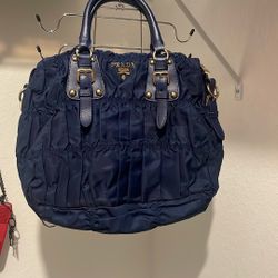 Tessuto Gaufre Satchel 