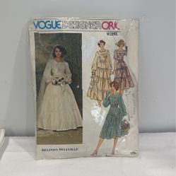 Vintage VOGUE DESIGNER ORIGINAL Pattern 