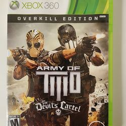 Xbox 360 Army of Two The Devil's Cartel