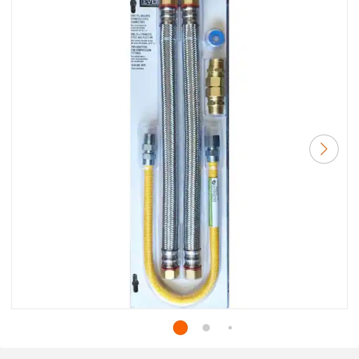 Everbilt Gas Water heater Installation Kit