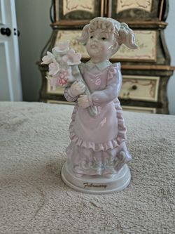 Vintage Russ "February" Figurine