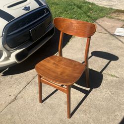 Mid-Century Modern Wooden Chair