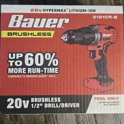 Bauer Brushless Drill 