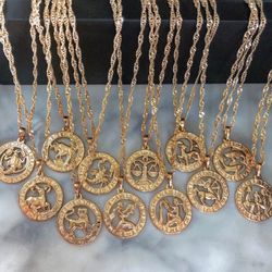Zodiac necklaces/chains