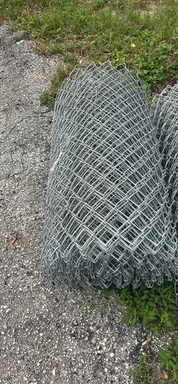 Chain link fence