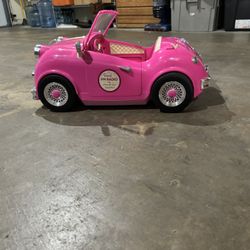 Retro Convertible Car for 18-inch dolls