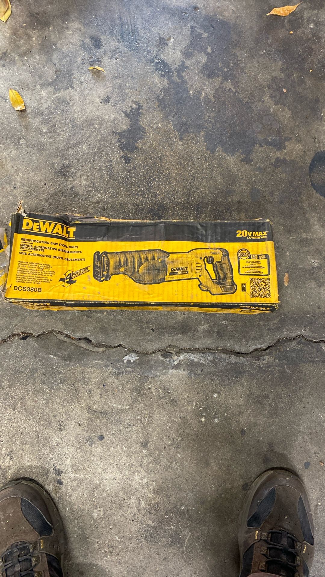 DeWalt 20 V saws all