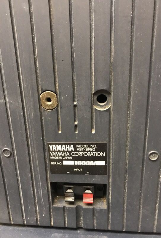 YAMAHA VINTAGE. SPEAKERS AST- SF90 for Sale in Queens, NY YAMAHA VINTAGE. SPEAKERS AST- SF90 for Sale in Queens, NY