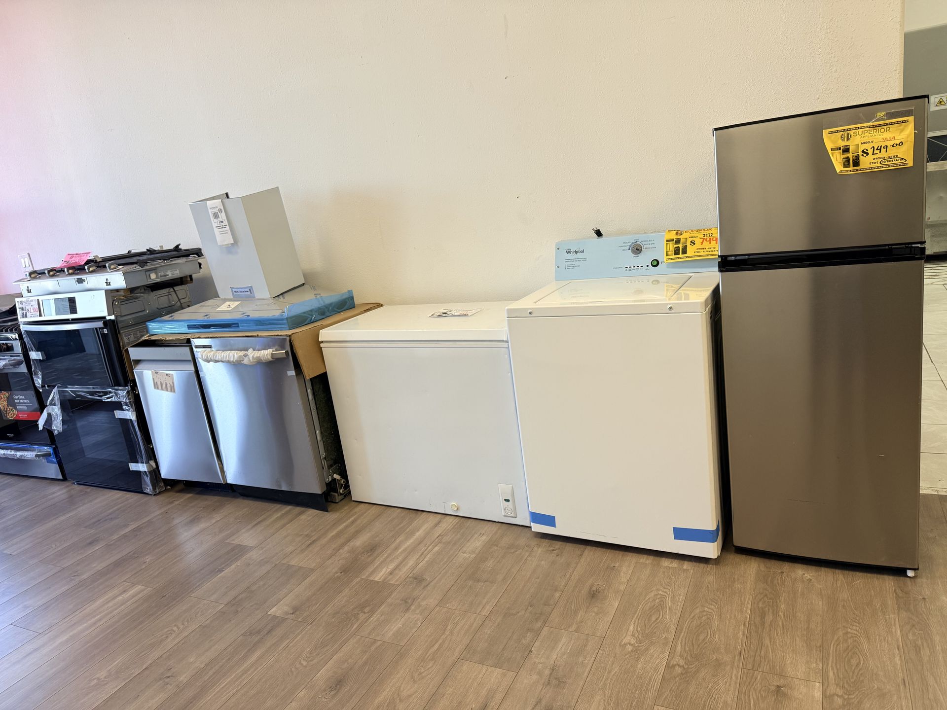 LAREDO CHEST FREEZERS IN STOCK