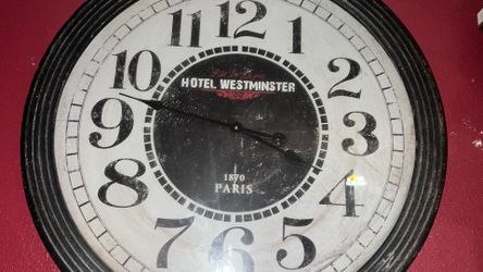 Extra large wall clock