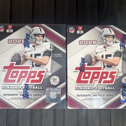 NFL 2026 Topps Flagship Football Mega Boxes
