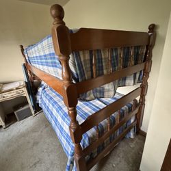 Wood Bunk Beds, Twin