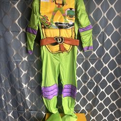 Teenage Mutant Ninja Turtles kids large 10/12 Halloween costumes brand new 