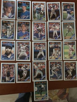 👀 (21) 1988 NEW YORK METS (+ AN ADDITIONAL (12) METS CARDS FOR FREE)