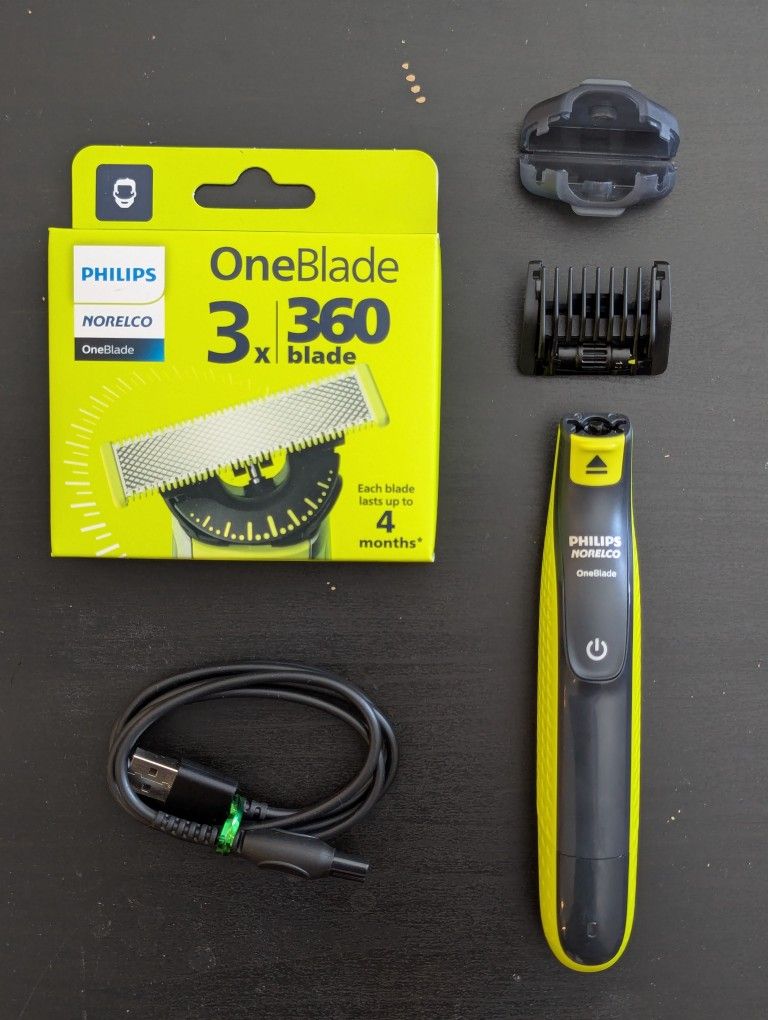 Philips Norelco OneBlade Face + 3 New Blades