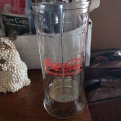 Coca Cola Straw Canister