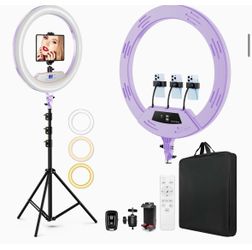 MACTREM 22 inch Ring Light Kit