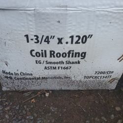 TopShield Coil Roofing Nails 1-3/4"x.120"