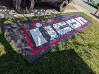 Motorcycle banner