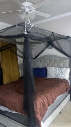 Queen Size Bed Frame  & headboard
