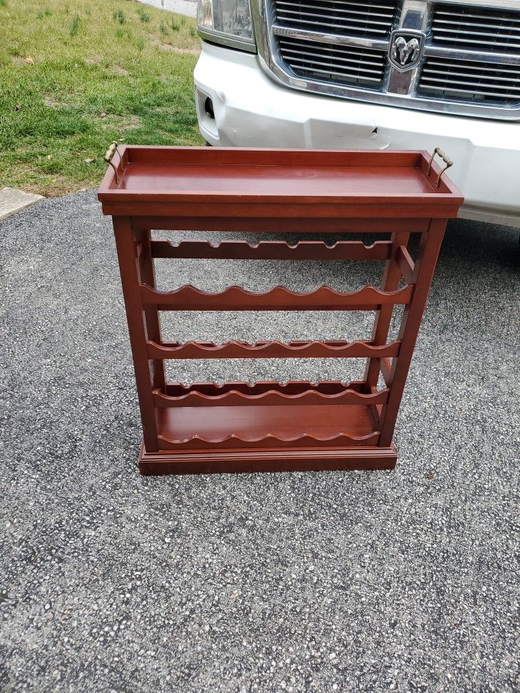Bombay Wine Rack With Removable Top