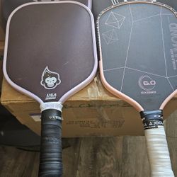 Six  Zero and Pickleball Apes Paddles