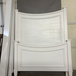 Twin Bed Frame (white)