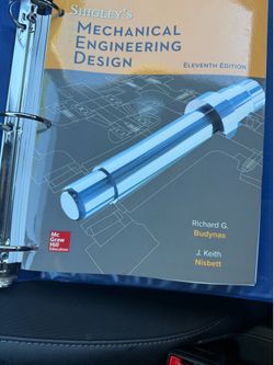 Shigleys Mechanical Engineering Design 11th Ed
