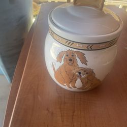 dog Bone Cookie Container. $7.It's Glass. Very Nice. Change To Your House.hold