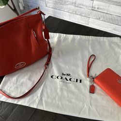 Original Coach Purse & Wallet