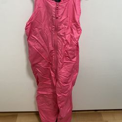 Girls Snow Bib Size Large 