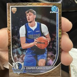 2025/26 Bowman Chrome Cooper Flagg Rookie RC
