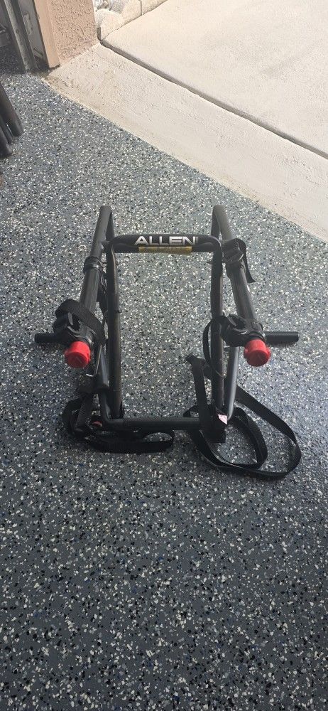 2-Bicycle Spare Tire Mounted Bike Rack Carrier
