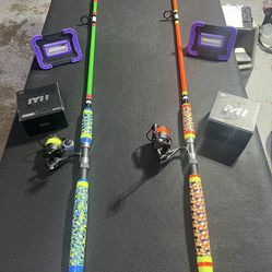 Cat Fish Rods! Everything Included 