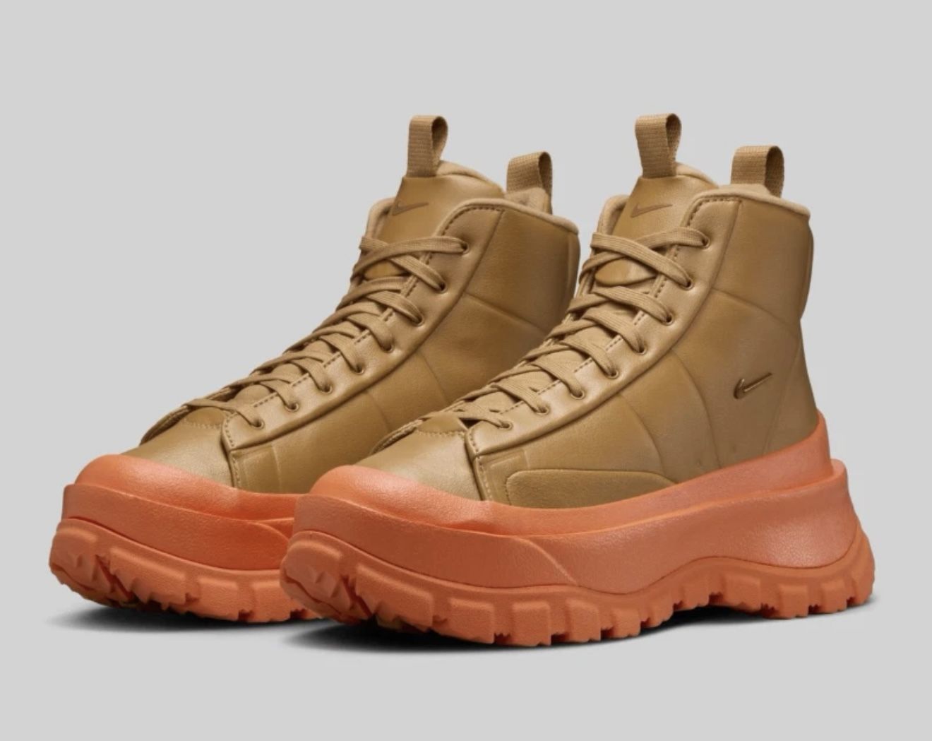 Nike Blazer Roam Winterized Boots Flax Orange Tan | Size 5 US Women's FQ9065-200