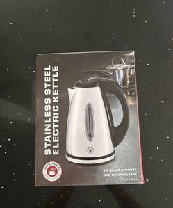Chef’s Counter Stainless Steel Electric Kettle