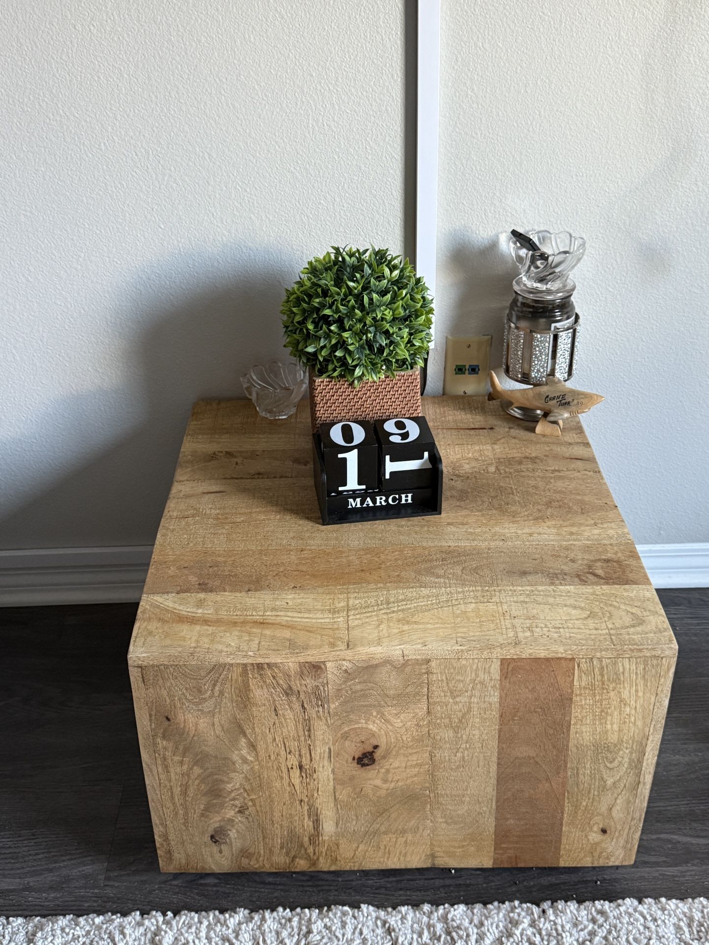 Handmade Wooden Minimalist Coffee Table