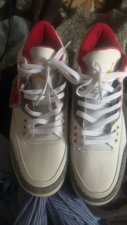 Jordan 3s cardinal no box