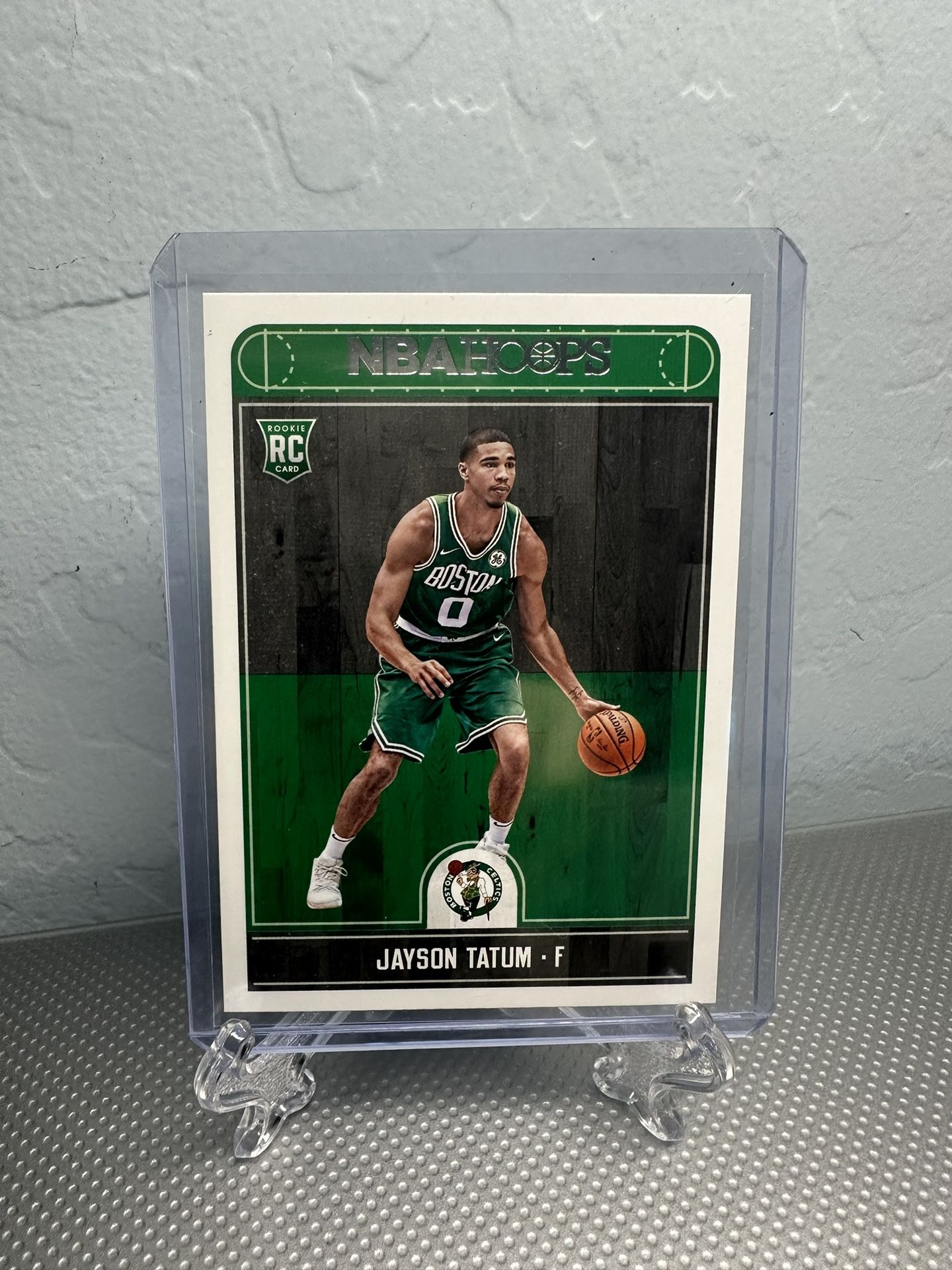 2017-18 Panini NBA Hoops Jayson Tatum Rookie Basketball Sports Card Boston Celtics