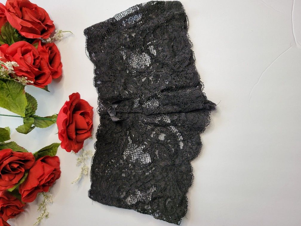 Black Lace Boy shorts underwear
