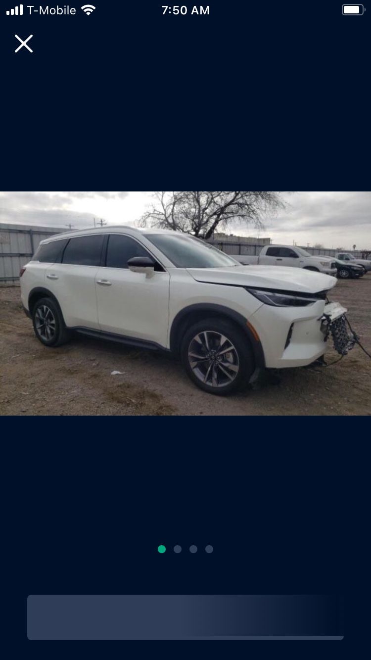 2023 Infiniti QX60 Parts