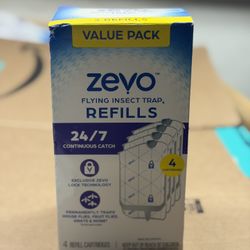 Repuestos Zevo Trampa de Insectos (Paquete de 4) - Entrega en El Paso Description: • Producto: Paquete de valor con 4 cartuchos de repuesto para tramp