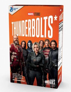 Wheaties x Marvel Studios’ Thunderbolts Cereal Box - Limited to 1000 - PRESALE!