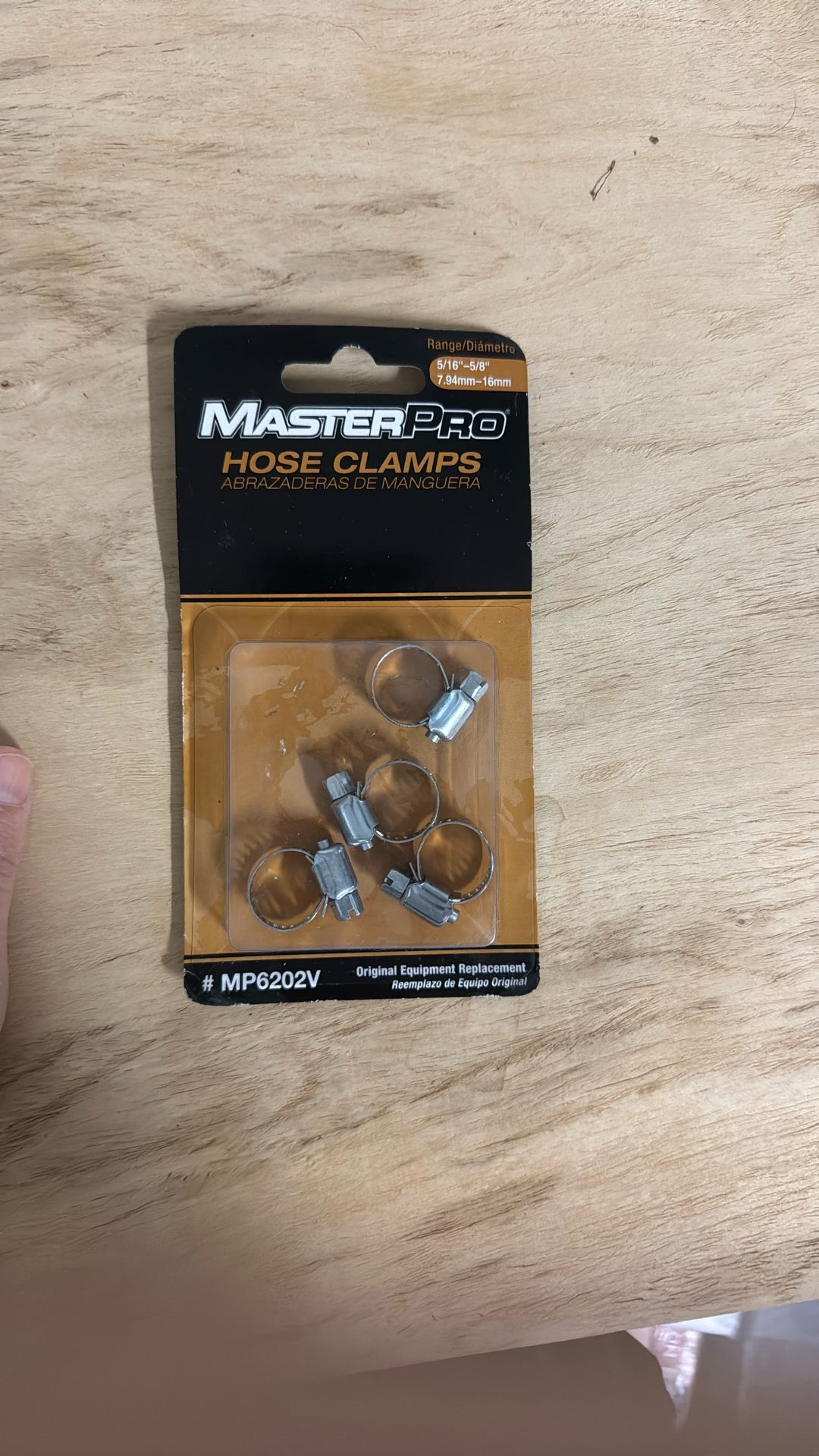 Master pro Hose Clamps