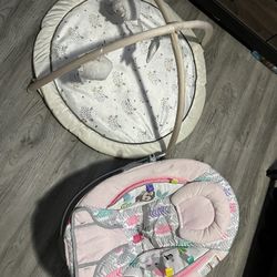 bouncer and playmat 