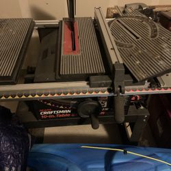 Craftsman’s 10inch Table Saw System